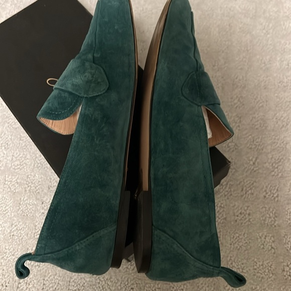 J. Crew Calf Suede Minimal Tab loafers - Picture 3 of 13